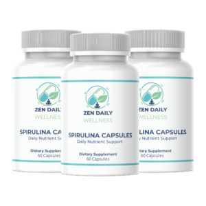 Spirulina Capsules  (3 Bottles – 60 Capsules )t